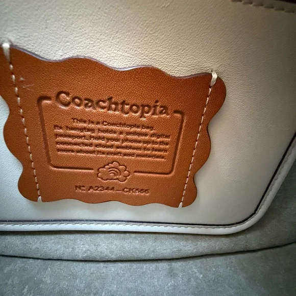 Coachtopia woven leather ergo-chalk/violet orchid - Picture 5 of 5